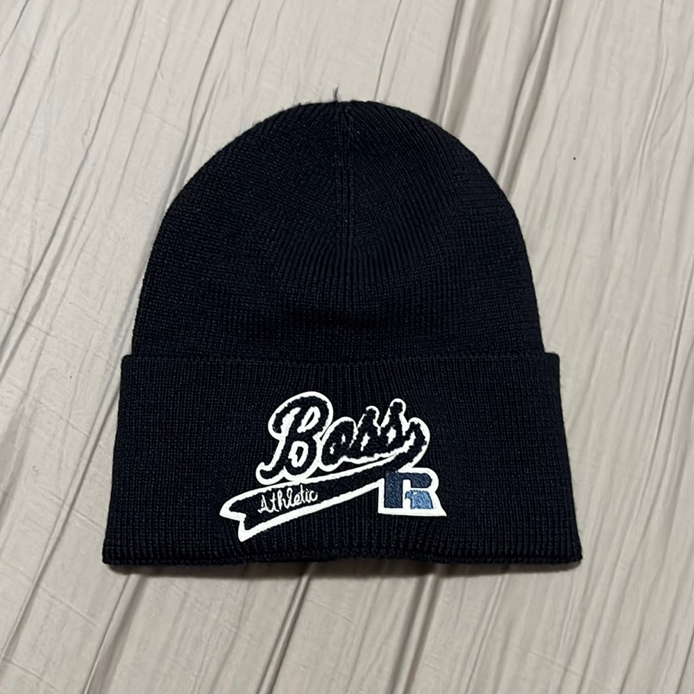 NEW Hugo Boss X Russell Athletic beanie